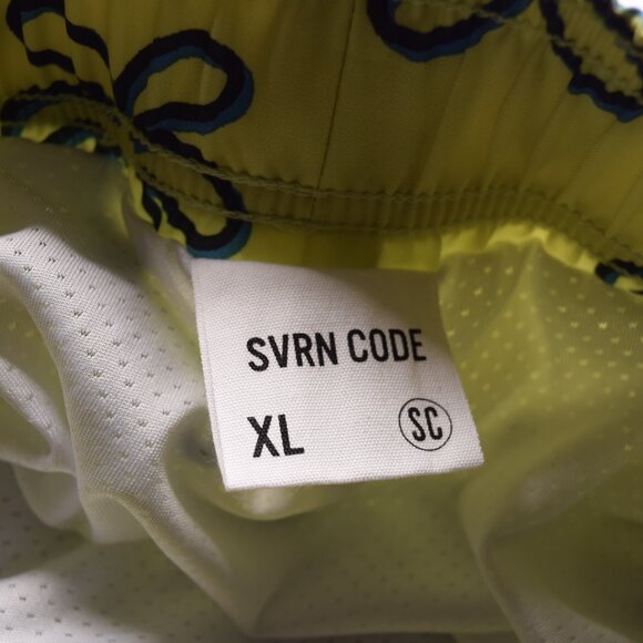 SVRN CODE Men's Swim Board Shorts Size Medium & XL  NWT  #0013 #0074 - Picture 8 of 8